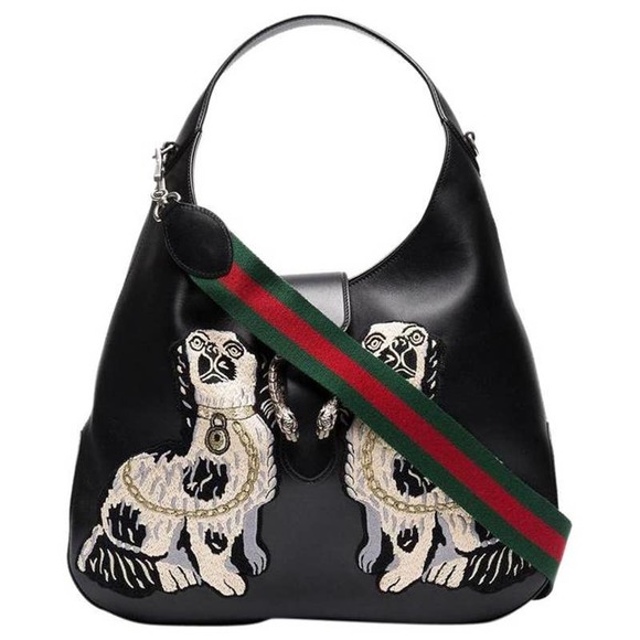 Gucci Large Embroidered Dionysus Hobo Bag with Strap - Picture 2 of 16